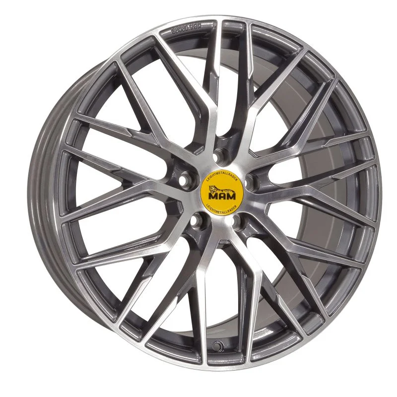 MAM Felgen RS4 17, 7.5, 5, 108, 45, 72.6, PALLADIUM FRONT POLISH, Livrare rapidă
