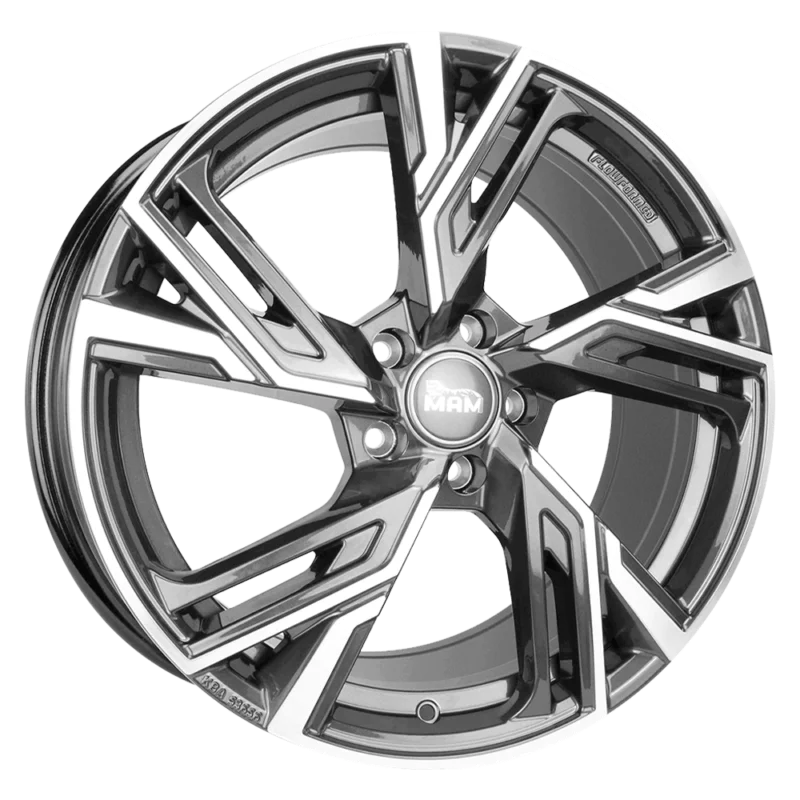 MAM Felgen RS5 19, 8.5, 5, 112, 45, 72.6, PALADIUM FRONT POLISH, Nu rata