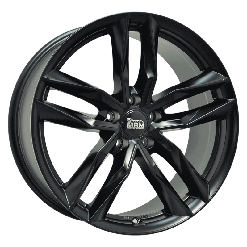 Reducere MAM Felgen RS3 16, 7, 5, 112, 38, 66.6, MATT BLACK PAINTED,