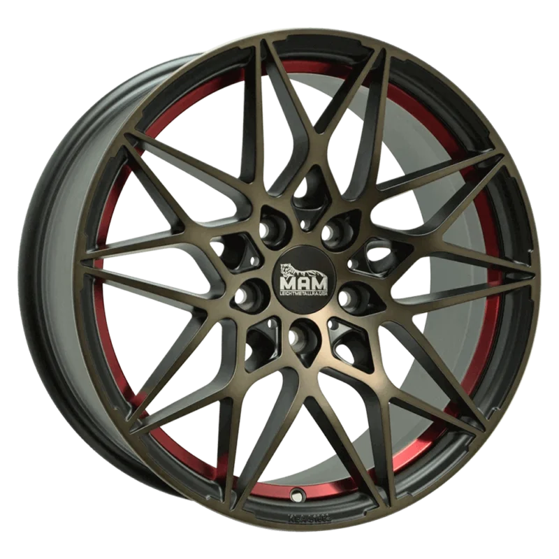 Reducere specială MAM Felgen B2 18, 8, 5, 112, 45, 72.6, BRONZE RED INSIDE,
