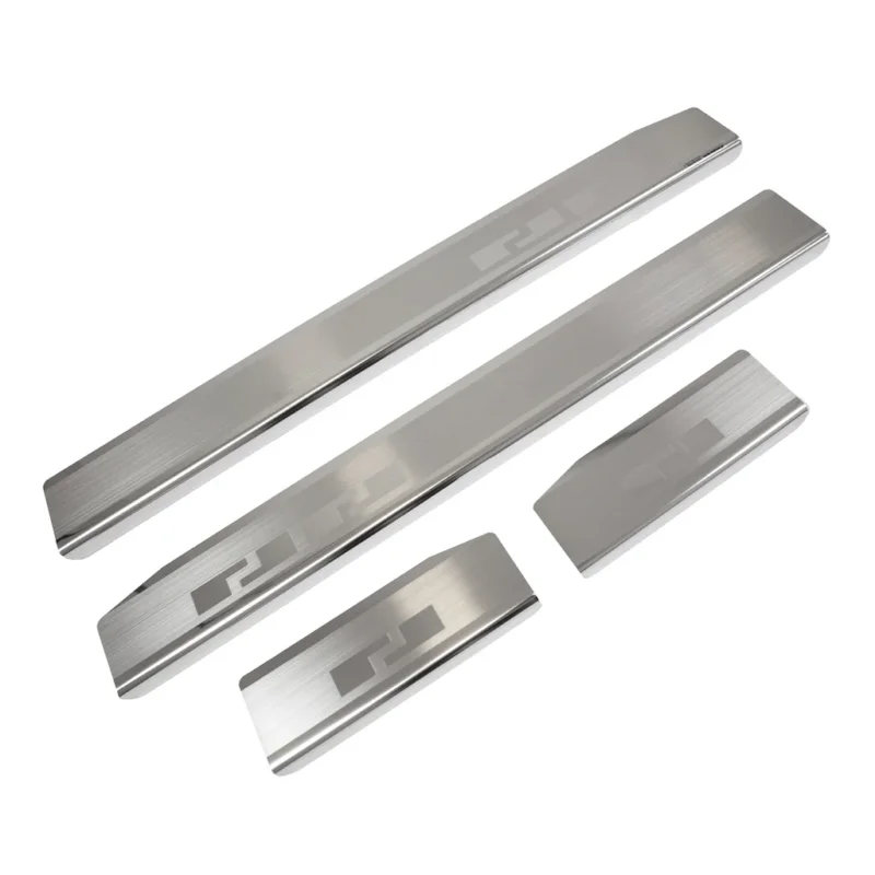 Protectie praguri usi inox Toyota Highlander, an fabricatie 01.2021 - prezent, caroserie suv | 08-0708 Transport gratuit