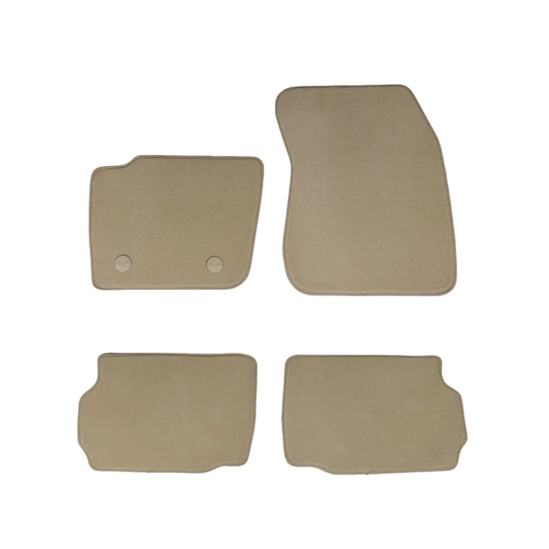 Ofertă limitată Covorase auto mocheta (bej) Land Rover Range Rover IV, an fabricatie 01.2013 - 10.2021, caroserie suv, sistem de prindere rotund | 1062854BEIGE