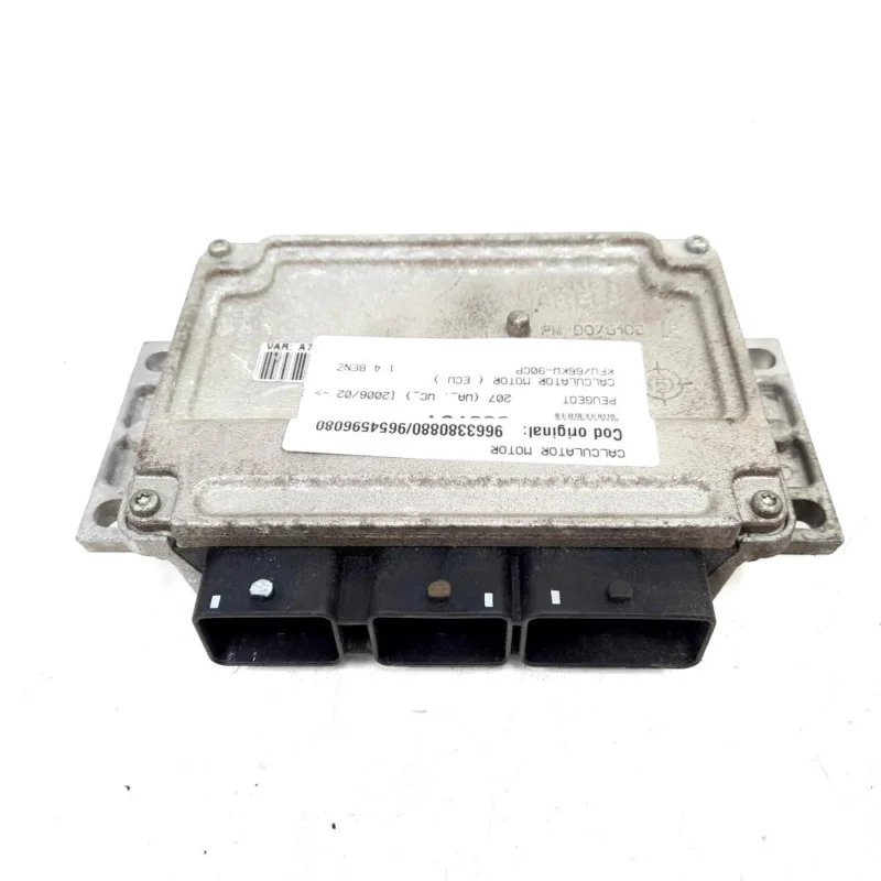 Calculator motor, cod 9663380880, 9654596080, Peugeot 206, 1.4 benz. KFU (idi:538791) Ofertă exclusivă