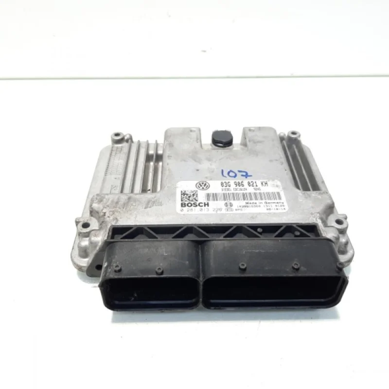 Calculator motor ECU, cod 03G906021KH, 0281013226, Audi A3 (8P1), 1.9 TDI, BXE (idi:560487) Livrare gratuită