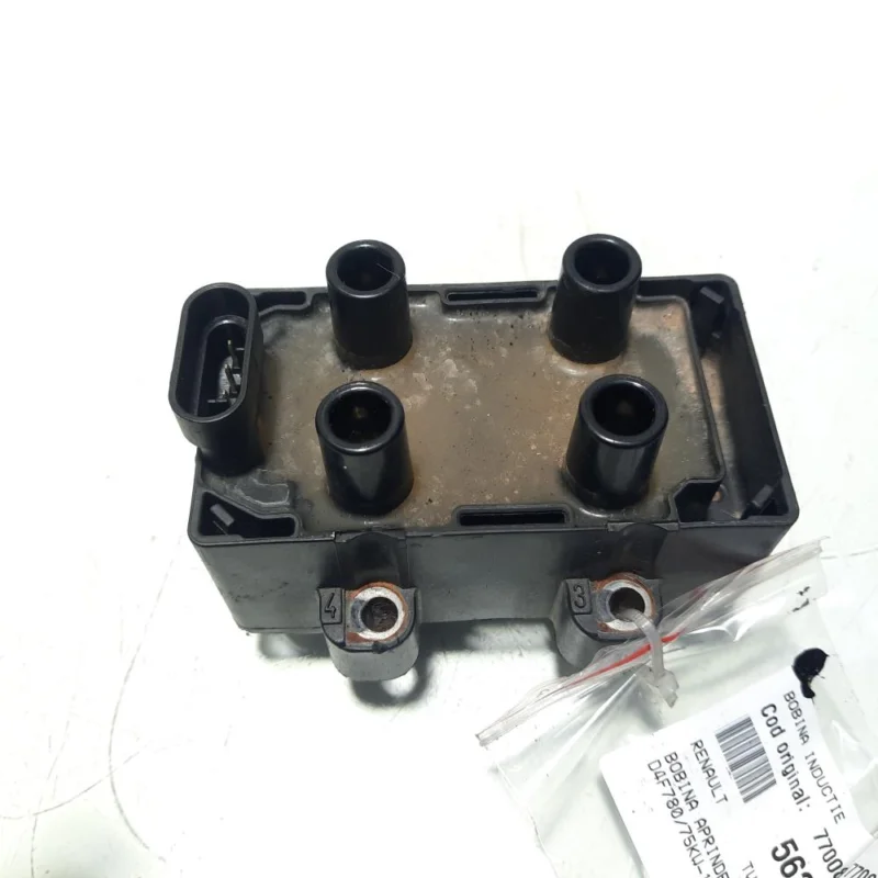 Bobina inductie, cod 7700837701, 7700274008, Renault Twingo 2, 1.2 TCE, D4F780 (id:562369) Ieftin