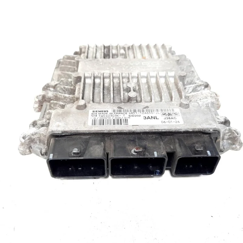Comandă acum Calculator motor, cod 4M51-12A650-JL, Ford C-Max 1, 1.8 TDCI, KKDA (idi:538518)