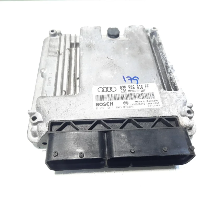 Cel mai bun preț Calculator motor ECU, cod 03G906016FF, 0281011905, Seat Altea (5P1), 2.0 TDI, BKD (idi:560730)