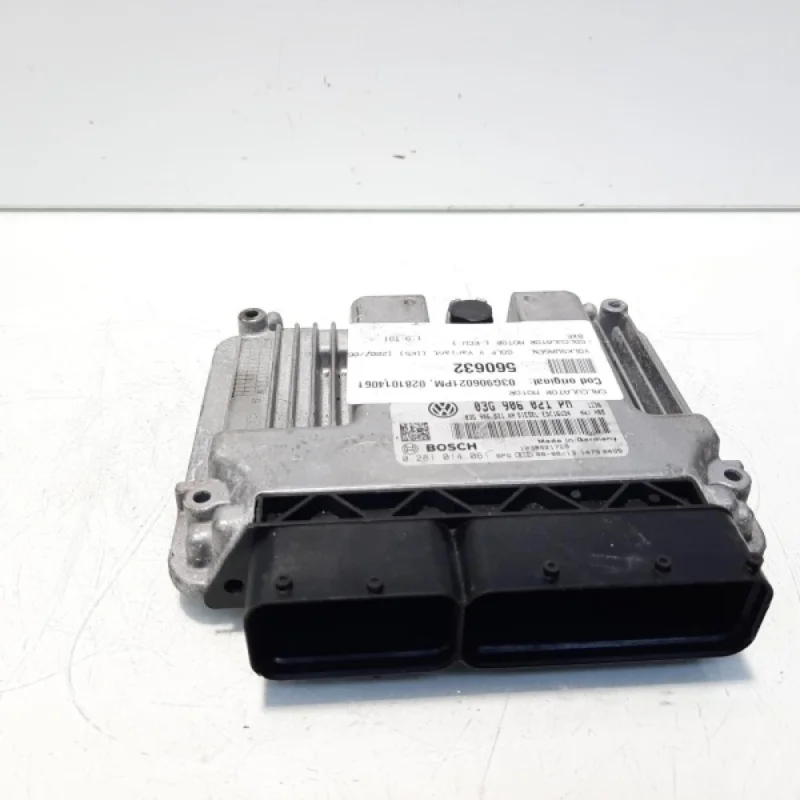 Calculator motor ECU, cod 03G906021PM, 0281014061, VW Golf 5 Variant (1K5), 1.9 TDI, BXE (id:560632) Mai ieftin