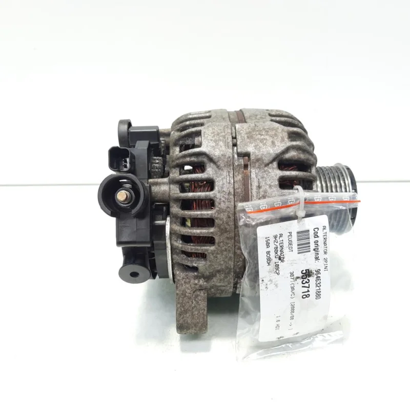 Ofertă specială Alternator 150A Bosch, cod 9646321880, Citroen C4 (I) coupe, 1.6 HDI, 9HZ (pr:110747)