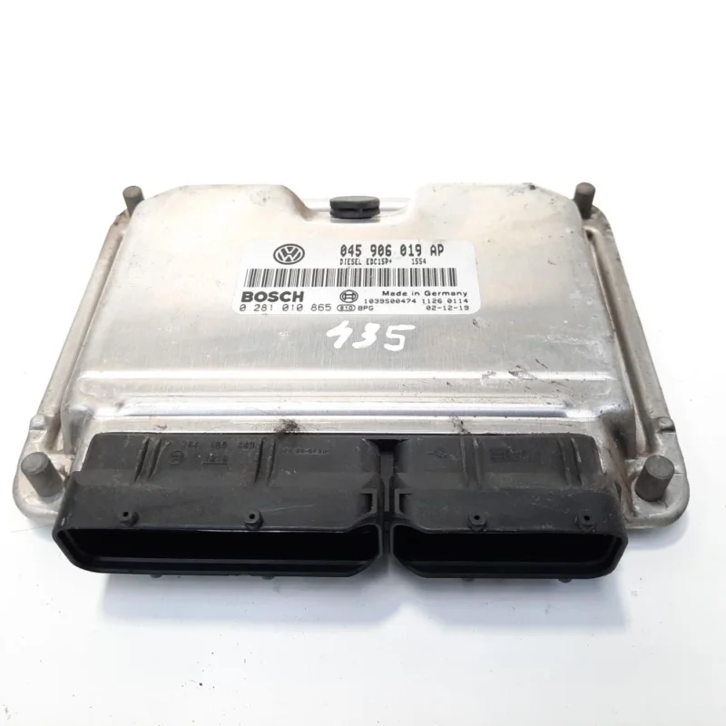 Calculator motor Bosch, cod 045906019AP, 0281010865, Seat Arosa (6H), 1.4 TDI, AMF (idi:550112) Plată sigură