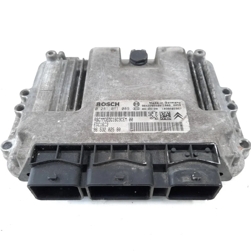 Ofertă limitată Calculator motor, cod 9647785580, 0281011089, Citroen C3 (II), 1.4 HDI, 8HX (idi:538678)