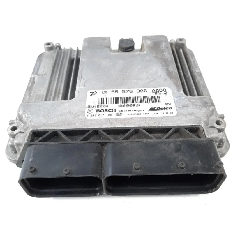 Calculator motor, cod GM55576906, 0281017105, Opel Insignia A Combi, 2.0 CDTI, A20DTH (idi:538592) Livrare expres
