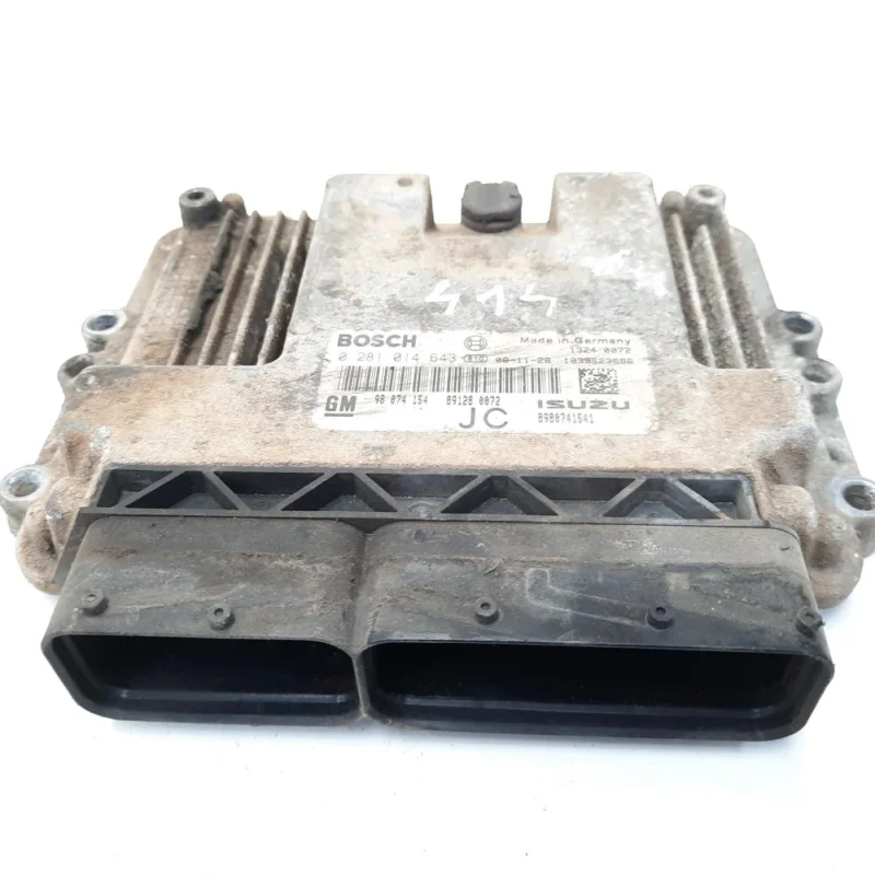 Reducere de preț Calculator motor, cod GM98074154, 0281014643, Opel Astra H Twin Top, 1.7 CDTI, Z17DTH (idi:550115)