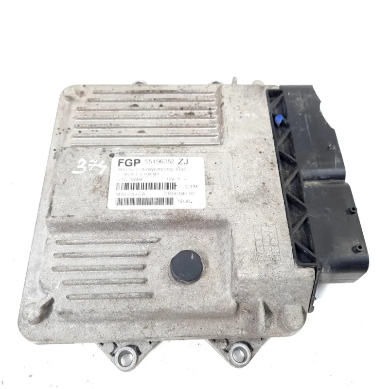 Calculator motor, cod GM55196352, Opel Astra H Twin Top, 1.3 CDTI, Z13DT (idi:550060) Livrare rapidă