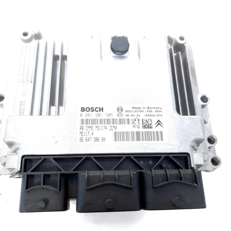 Livrare rapidă Calculator motor Bosch, cod 9664738680, 0261201505, Citroen C4 Grand Picasso, 1.6 benz, 5FW (idi:549770)