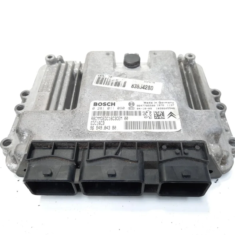 Ultima șansă Calculator motor, cod 9654984380, Peugeot 206+ (II), 1.4 HDI, 8HZ (idi:549698)