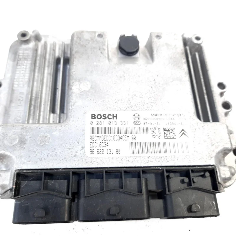 Calculator motor, cod 9653958980, 0281013331, Citroen C2 (JM), 1.6 HDI, 9HZ (idi:550023) Plată securizată