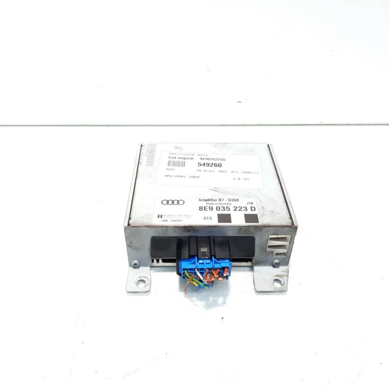 Amplificator audio, cod 8E9035223D, Audi A4 Cabriolet (8H7) (idi:549260) Discount