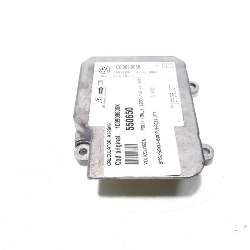 Calculator airbag, cod 1C0909605K, Vw Polo (9N) (id:550650) Livrare expres