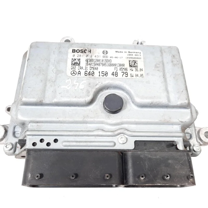 Vezi acum Calculator motor, cod A6401504879, 0281012431, Mercedes Clasa A (W169) 2.0 CDI, OM640940 (id:549880)