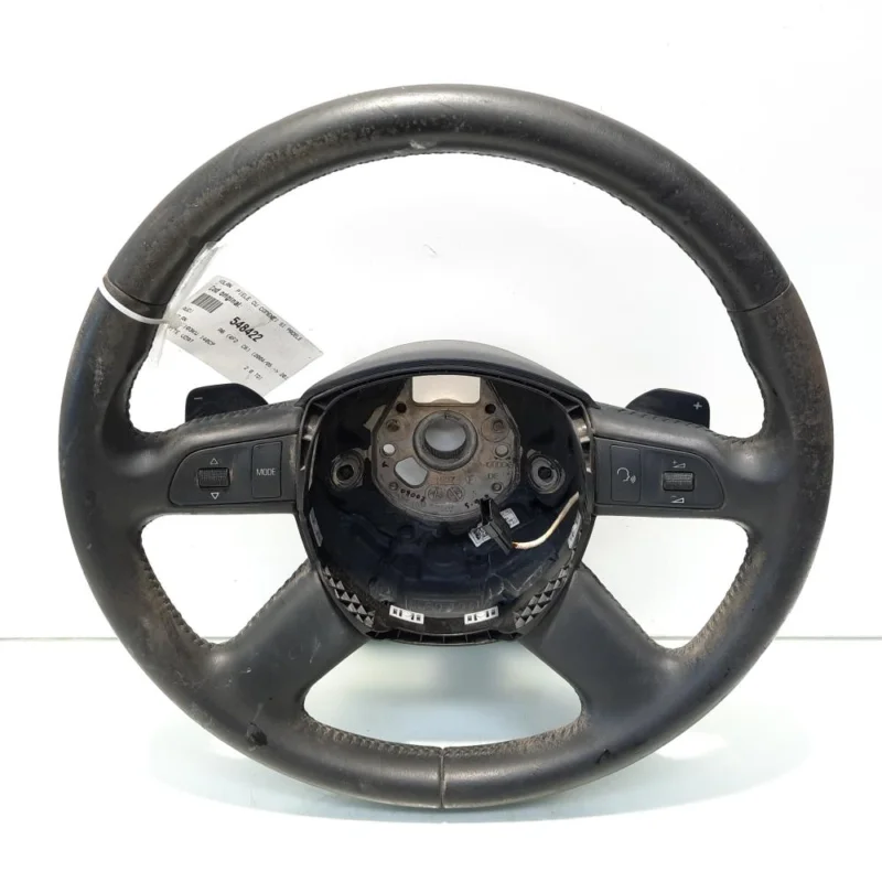 Volan piele cu comenzi si padele, Audi A6 (4F2, C6) (id:548422) Ultima șansă