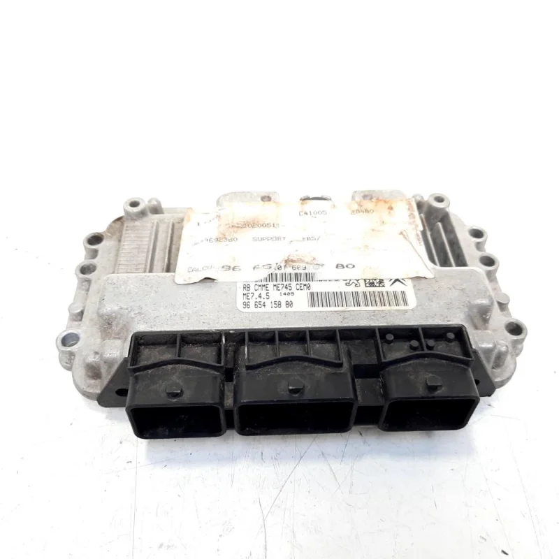 Calculator motor, cod 96541880, 0261201609, Peugeot 206, 1.6 benz, NFU (idi:543574) Livrare gratuită
