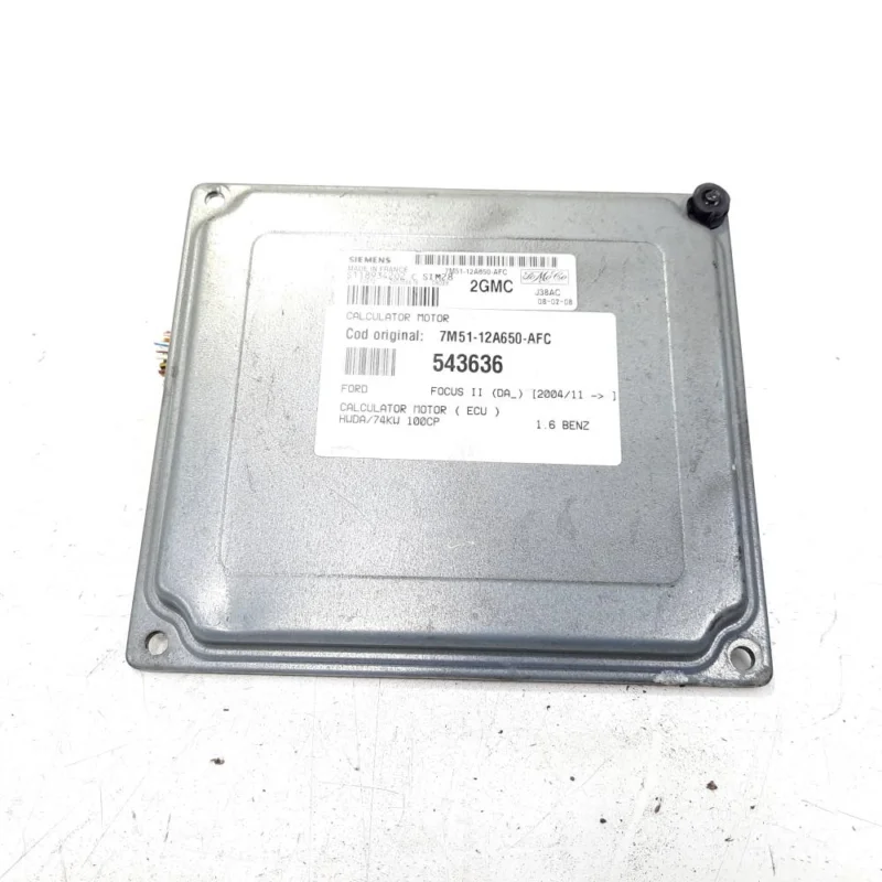 Bestseller Calculator motor, cod 7M51-12A650-AFC, Ford Focus 2 Cabriolet, 1.6 benz, HWDA (idi:543636)