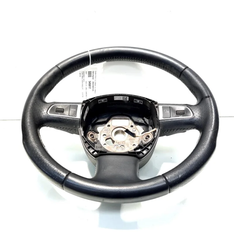 Volan piele cu comenzi si padele, cod 3R0419091C, D, Seat Exeo ST (3R5) (id:545817) Livrare gratuită