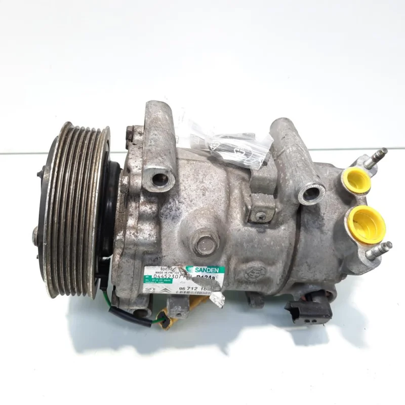 Compresor clima Sanden, cod 9671216280, Peugeot 308 SW, 1.6 HDI, 9HZ (idi:537855) Preț mic