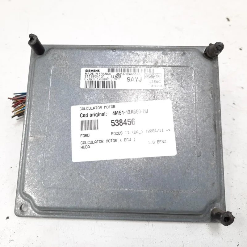 Calculator motor, cod 4M51-12A650-HJ, Ford C-Max 1, 1.6 benz, HWDA (idi:538456) Vezi acum