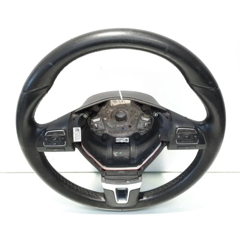 Volan piele cu comenzi, cod 3C8419091BE, Vw Passat CC (357) (id:540208) Cumpără online