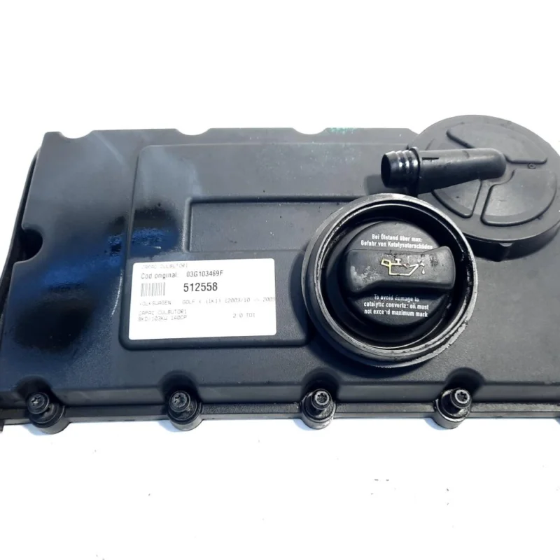 Capac culbutori, cod 03G103469F, Audi A3 (8P1), 2.0 TDI, AZV (idi:512558) Preț mic