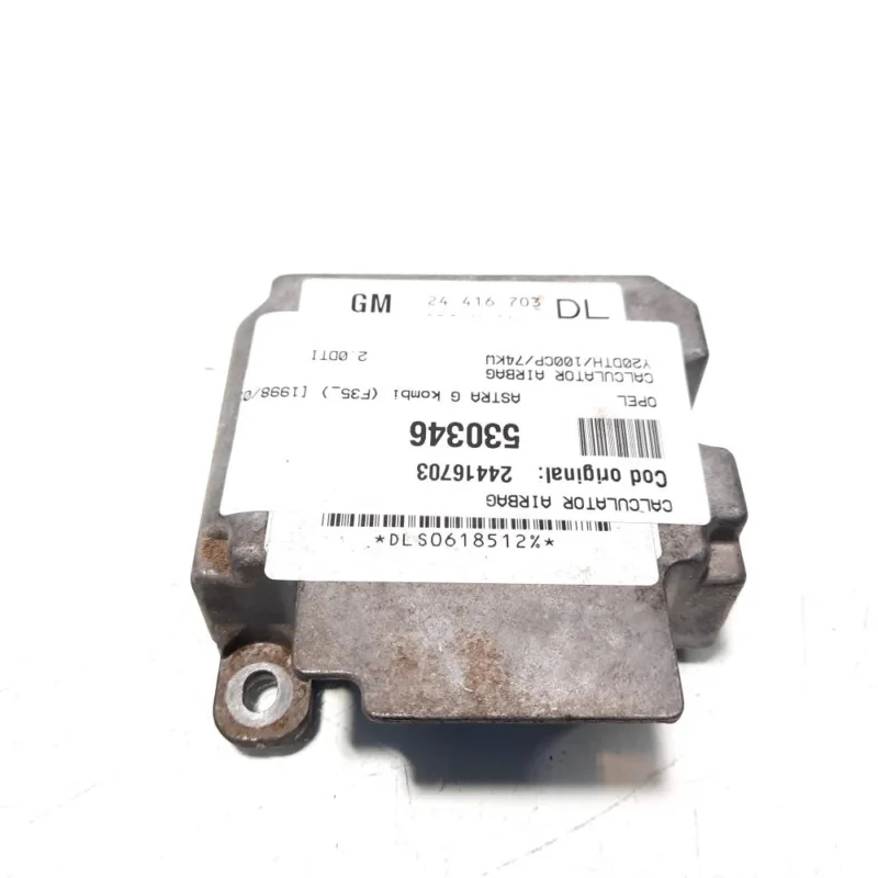 Calculator airbag, cod 24416703, Opel Astra G Coupe (idi:530346) Cumpărături sigure