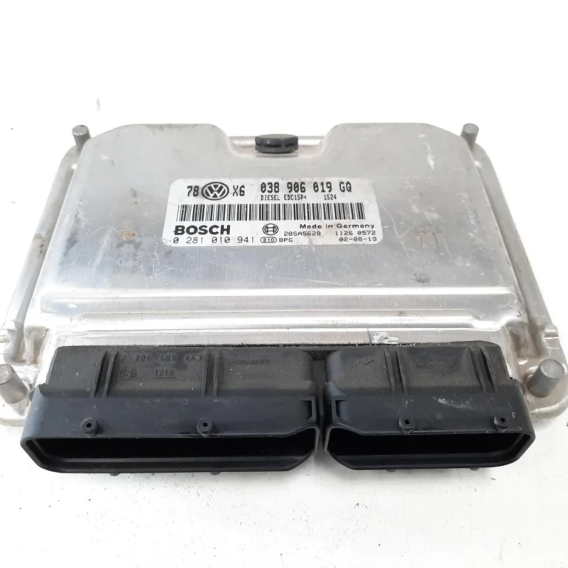 Calculator motor Bosch, cod 038906019GQ, 0281010941, Vw Passat Variant (3B6) 1.9 TDI, AVF (id:538557) Transport gratuit