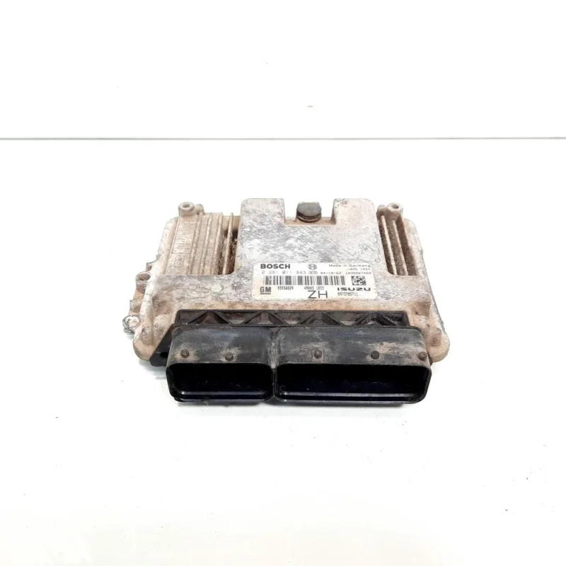 Calculator motor, cod GM55556829, 0281011943, Opel Astra H, 1.7 CDTI, Z17DTL (id:535402) Cumpărături sigure