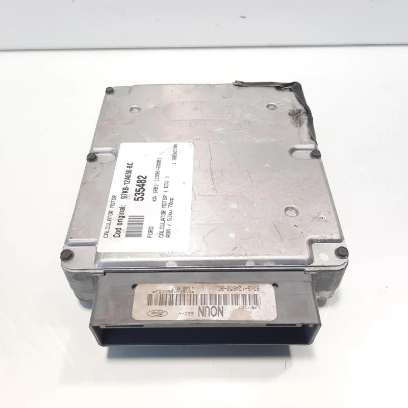 Calculator motor, cod 97KB-12A650-BC, Ford Ka (RB) 1.3 benz, A9A (id:535482) Lichidare de stoc