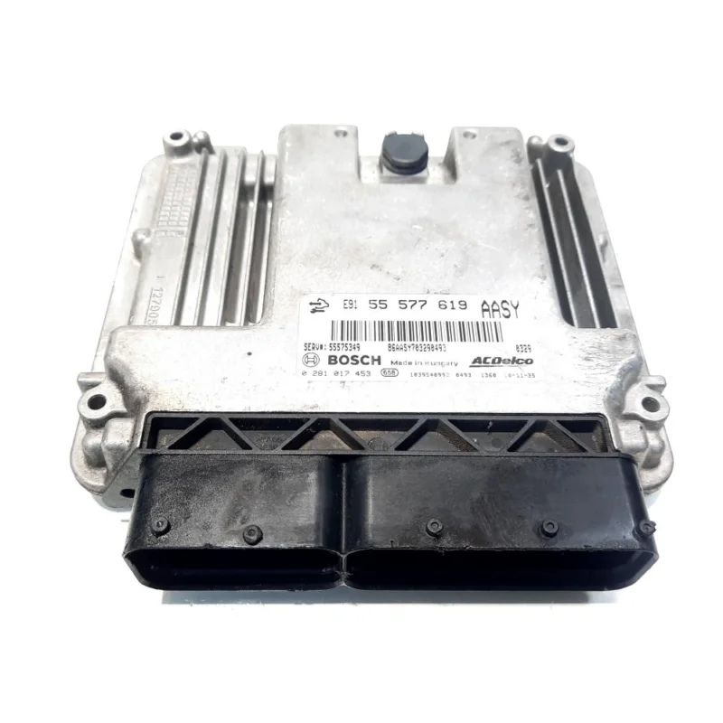 Super ofertă Calculator motor, cod GM55577619, 0281017453, Opel Zafira C (P12), 2.0 CDTI, A20DTH (idi:530750)