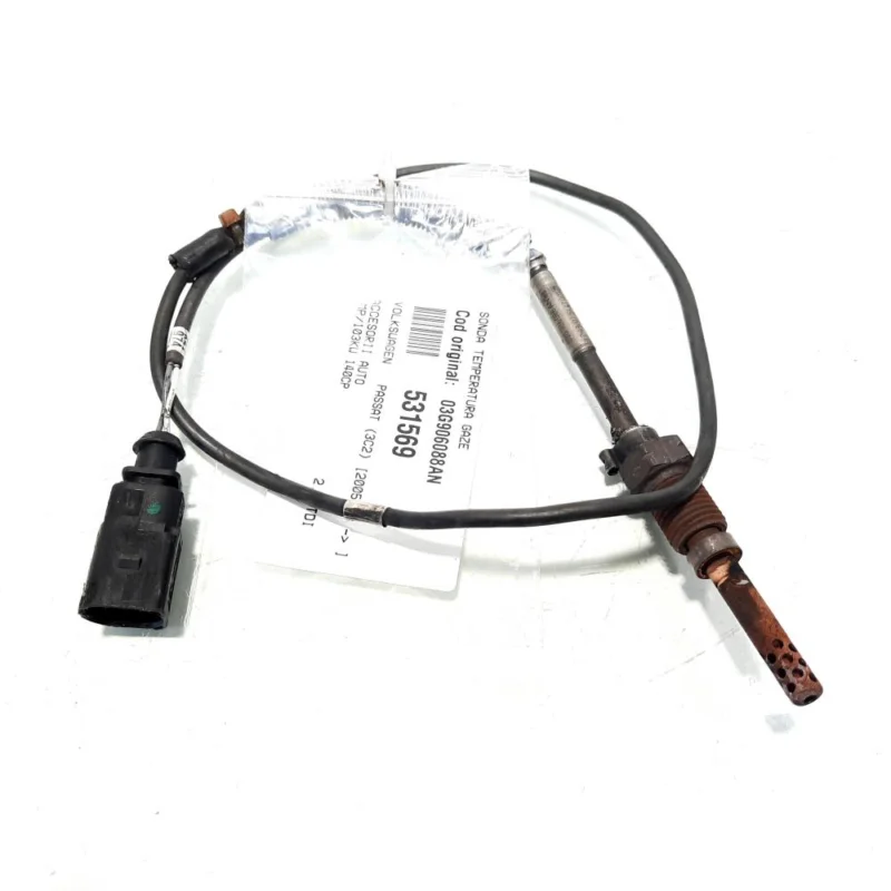 Vezi acum Sonda temperatura gaze, cod 03G906088AN, VW Passat (3C2), 2.0 TDI, BMP (id:531569)