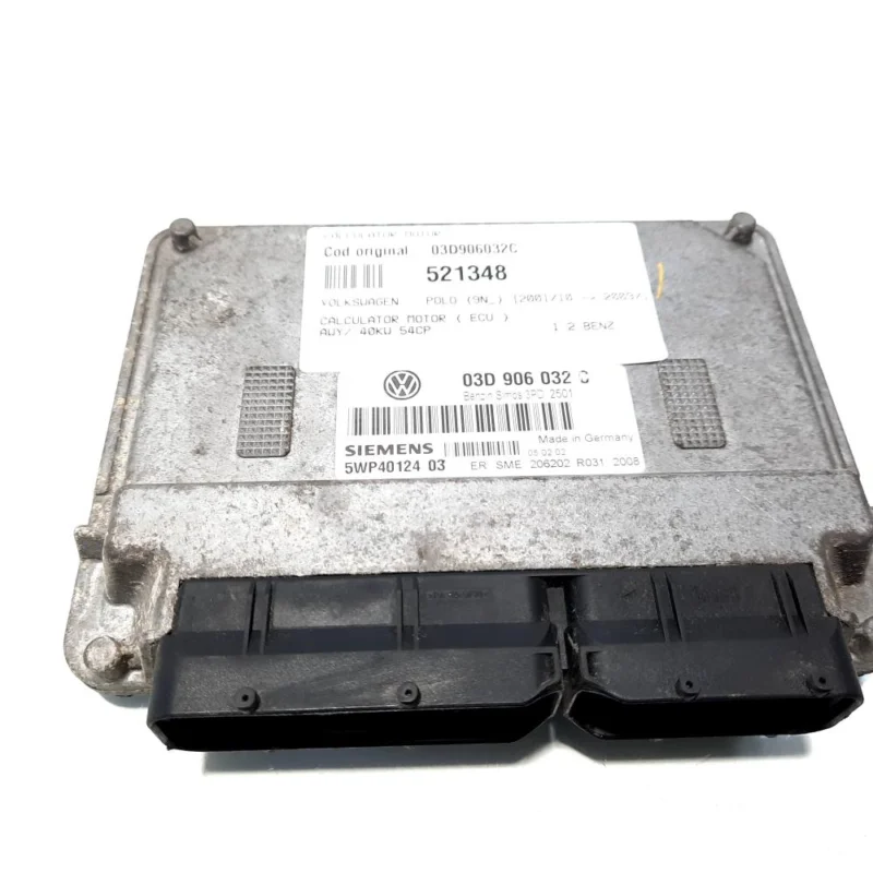 Calculator motor, cod 03D906032C, Skoda Fabia 1 Combi (6Y5), 1.2 benz, AWY (idi:521348) Premium
