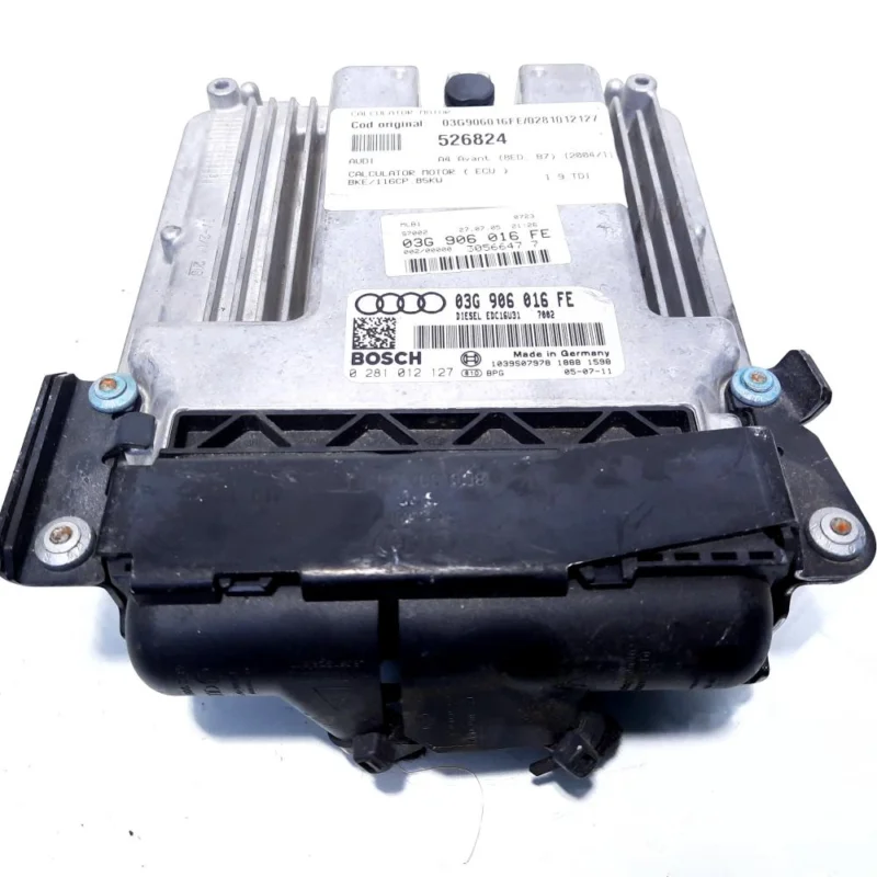 Preferatul clienților Calculator motor, cod 03G906016FE, 0281012127, Audi A4 Avant (8ED, B7) 1.9 TDI, BKE (id:526824)