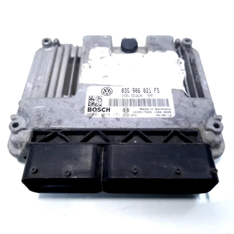 Calculator motor, cod 03G906021FS, 0281013171, VW Eos (1F7, 1F8), 2.0 TDI, BMM (id:526829) Cumpără online