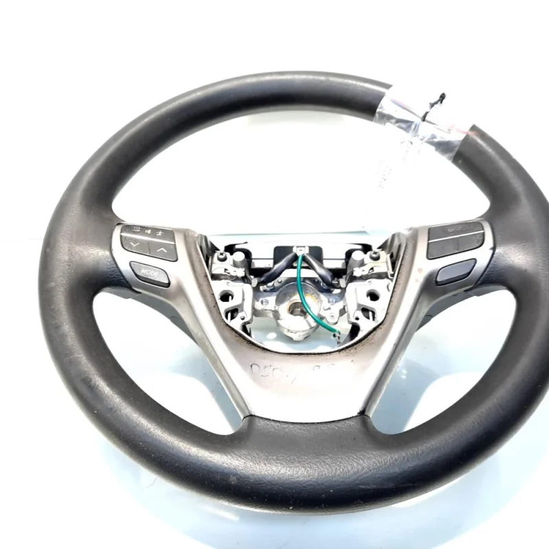 Transport gratuit Volan piele cu comenzi, cod 45100-05550D, Toyota Avensis III combi (T27) (idi:514102)