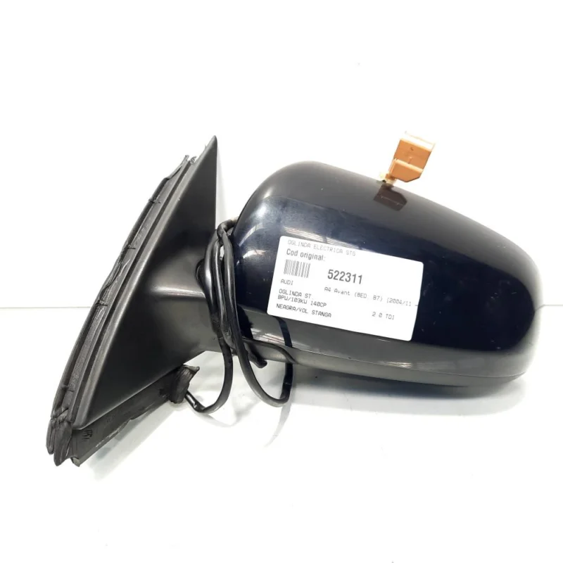 Reducere de preț Oglinda electrica stanga, Audi A4 Avant (8ED, B7) (id:522311)