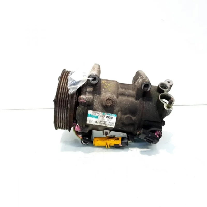 Plată sigură Compresor clima Sanden, cod 9651910980, Citroen C4 (I), 1.6 HDI, 9HX (id:522002)