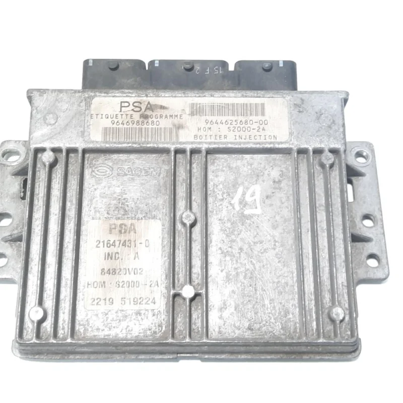 Calculator motor, cod 9646988680, 9644625680, Peugeot 206 SW, 1.4 benz, KFV (idi:495913) Cumpără acum