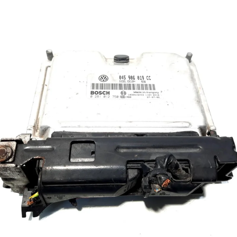 Calculator motor, cod 045906019CC, 0281012750, VW Polo sedan (9N), 1.4 TDI, BNV (idi:516216) Retur ușor