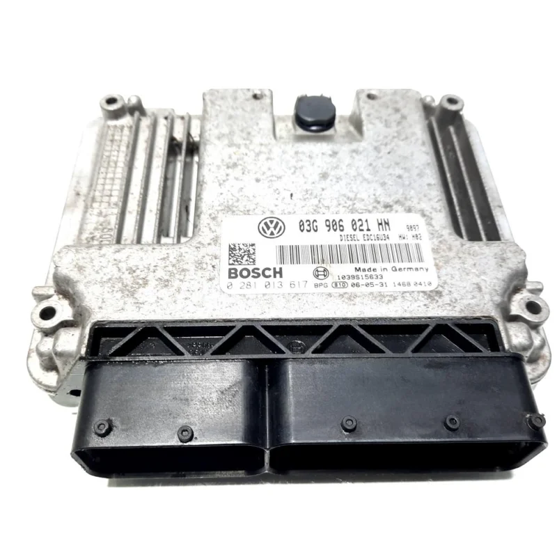 Calculator motor, cod 03G906021HN, 0281013617, Vw Touran (1T1, 1T2) 2.0 TDI, BMM (id:515954) Retur ușor
