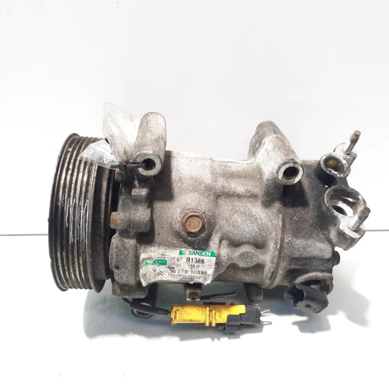 Compresor clima Sanden, cod 9651910980, Citroen C4 (I) coupe, 1.6 HDI, 9HX (idi:507726) Promoție