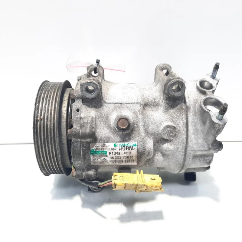 Compresor clima, cod 9659875880, Peugeot, 1.6 HDI, 9HZ (idi:504800) Cumpără online