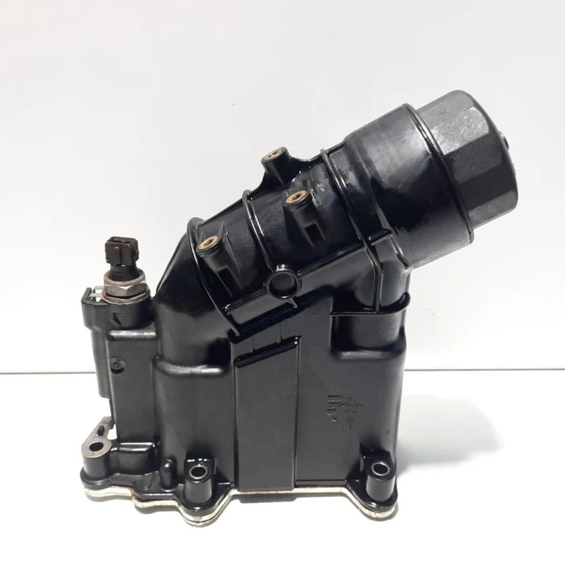 Carcasa filtru ulei cu racitor ulei, cod 7807799, Bmw 3 (F30) 2.0 diesel, N47D20B (id:506100) Ofertă specială